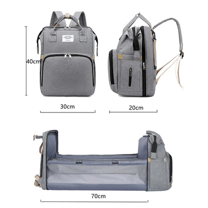 2-in-1 tas voor baby luiers