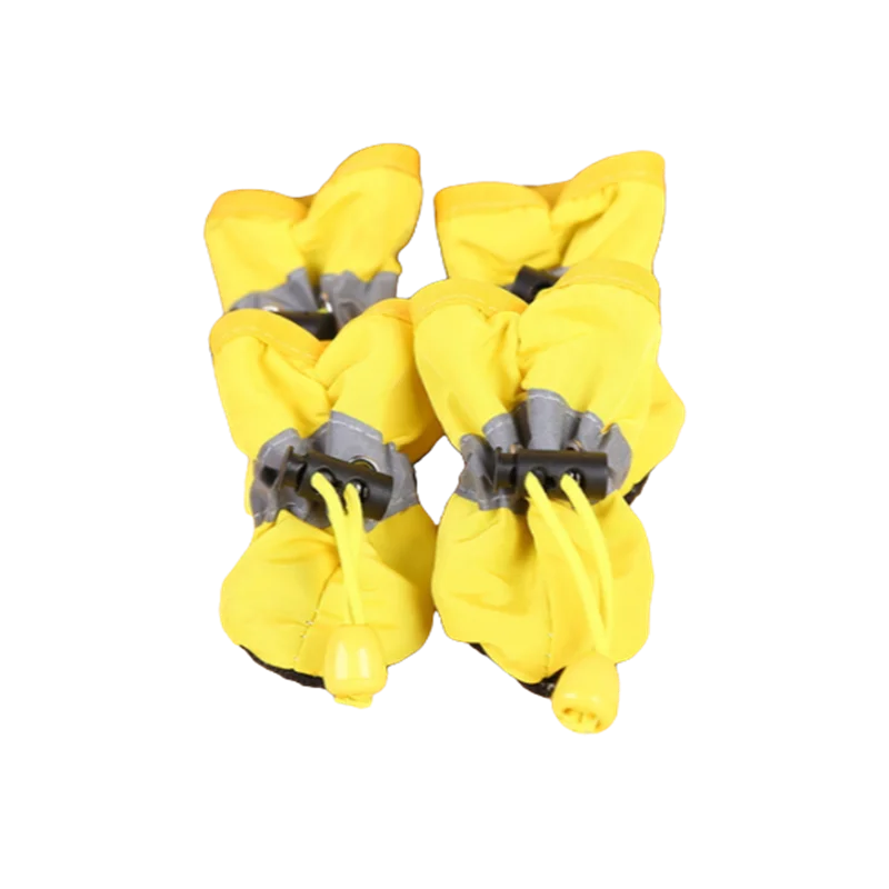 4 stks/set Waterdichte Hond Schoenen Antislip Regenlaarzen Schoeisel voor Kleine Katten Honden Puppy Hond Huisdier laarsjes Huisdier Poot Accessoires