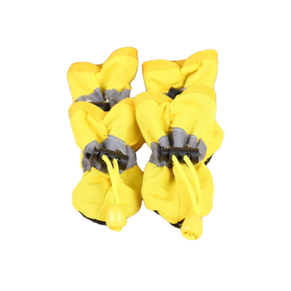 4 stks/set Waterdichte Hond Schoenen Antislip Regenlaarzen Schoeisel voor Kleine Katten Honden Puppy Hond Huisdier laarsjes Huisdier Poot Accessoires