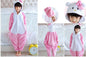 Disney Lilo & Stitch Pyjama Kinderen Cartoon Pluche Kigurumi Onesies Winter Warme Kleding voor Jongens Meisjes Kerstcadeaus