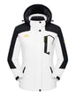 KEFITEVD Dames Winterjas Zware Snowboard Ski Jas Buiten Thermisch Warme Wandeljas Windjack Casual
