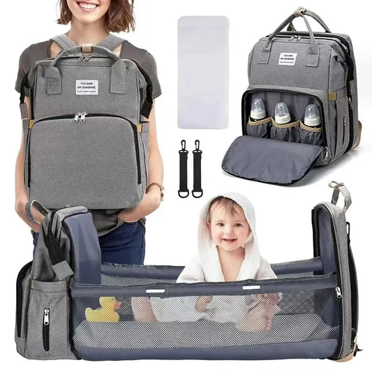 2-in-1 tas voor baby luiers
