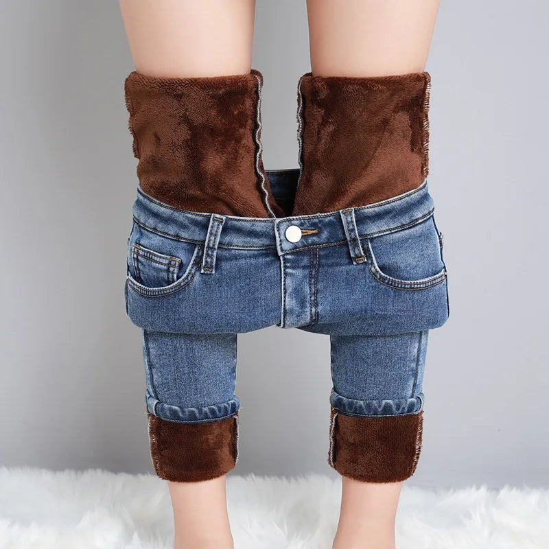 Quinly - warme thermische skinny jeans