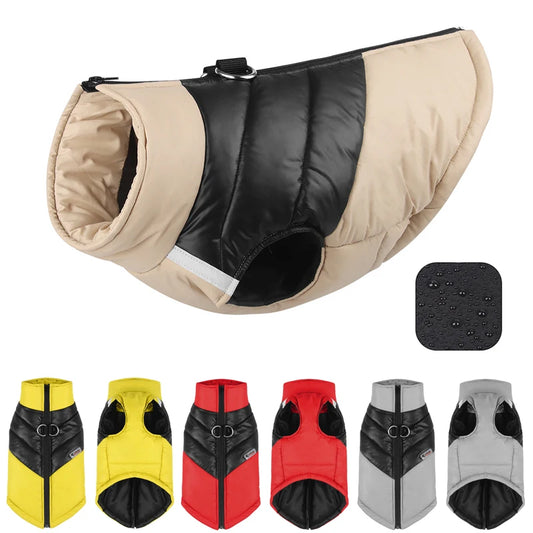 Waterdichte hondenjas Winter warme hondenkleding voor kleine grote honden Puppyvest Chihuahua-jas Franse Bulldog Yorkie Pug-kostuum