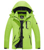 KEFITEVD Dames Winterjas Zware Snowboard Ski Jas Buiten Thermisch Warme Wandeljas Windjack Casual