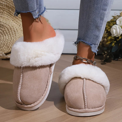 Winter Bont Slippers voor Vrouwen met anti slip