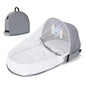 Handige Opvouwbare Anti-Stress Wieg, Middelste Bed, Pasgeboren Baby Isolatie Bionische Reiswieg