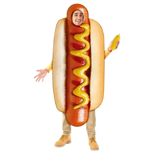 Hotdog Kostuums Voor Volwassen en kinderen