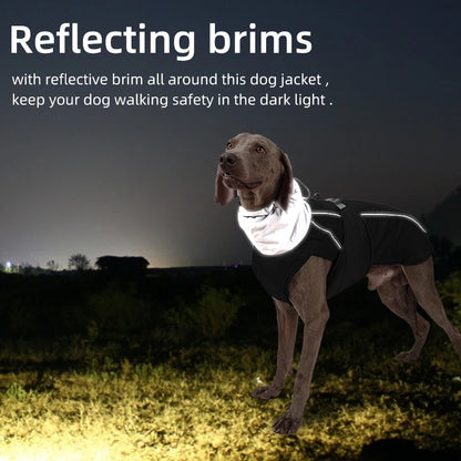Hondenkleding Luxe Winterjas Voor Kleine Middelgrote Honden Waterdichte, Zachte Gewatteerde Warme Jas Voor Huisdieren