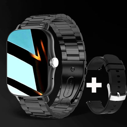Smart Horloge Voor Mannen Vrouwen Cadeau Voor Xiaomi Volledig Touchscreen Sport Fitness Horloges Bt Oproep Digitale Smartwatch Horloge 2024 Nieuwe