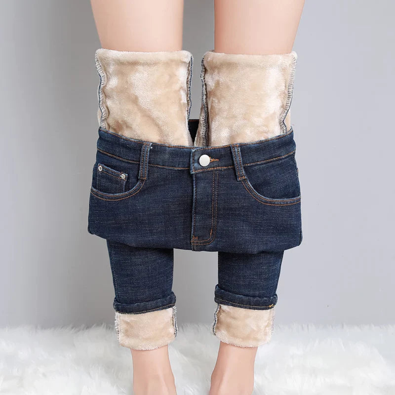 Quinly - warme thermische skinny jeans