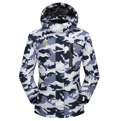 KEFITEVD Dames Winterjas Zware Snowboard Ski Jas Buiten Thermisch Warme Wandeljas Windjack Casual