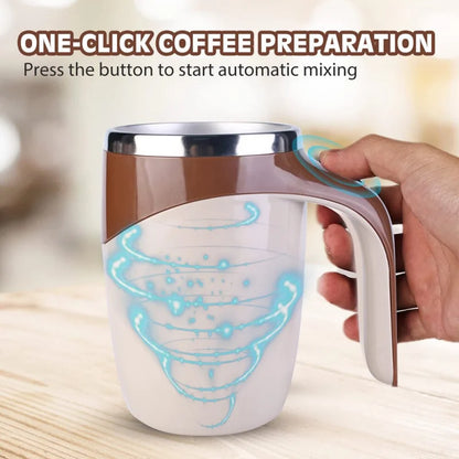 Automatische Magnetische Mok - Oplaadbare Automatische Roeren koffie kop - Elektrische Roeren Beker - Roterende Beker