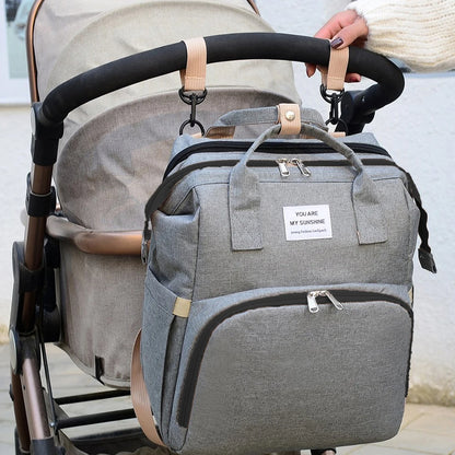 2-in-1 tas voor baby luiers