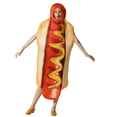 Hotdog Kostuums Voor Volwassen en kinderen