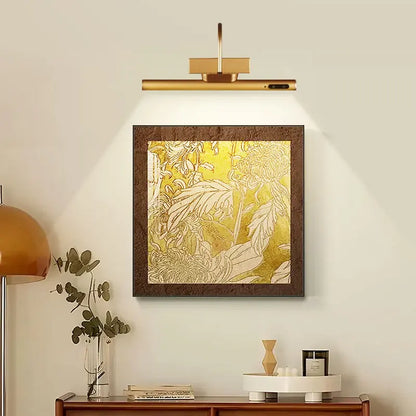 LEQUXXNR 4000mAH Schilderij Foto Licht Portret Met Afstandsbediening Woonkamer Draadloze Wandlamp Art Display Oplaadbare Batterij Werkt (35 CM usb 4000mAH)