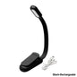 Mini Led Boek Nacht 3 Helderheid Verstelbare Usb Oplaadbare Clip-On Studie Leeslamp Voor Reizen Slaapkamer Slaapzaal Lezen
