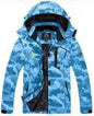 KEFITEVD Dames Winterjas Zware Snowboard Ski Jas Buiten Thermisch Warme Wandeljas Windjack Casual