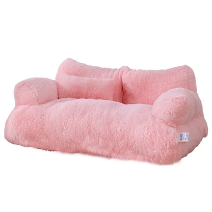 Luxe kattenbed Superzachte warme bank voor kleine honden Afneembaar Wasbaar Antislip