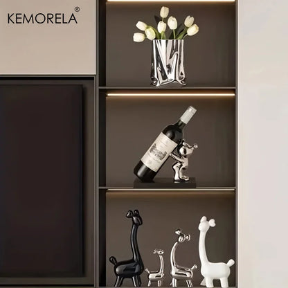 Design Beer Wijnhouder Deluxe - Woonkamer - Houder - Wijnrek - Standaard - Decoratie - Drank - Wijn - Wijnfles - Fles