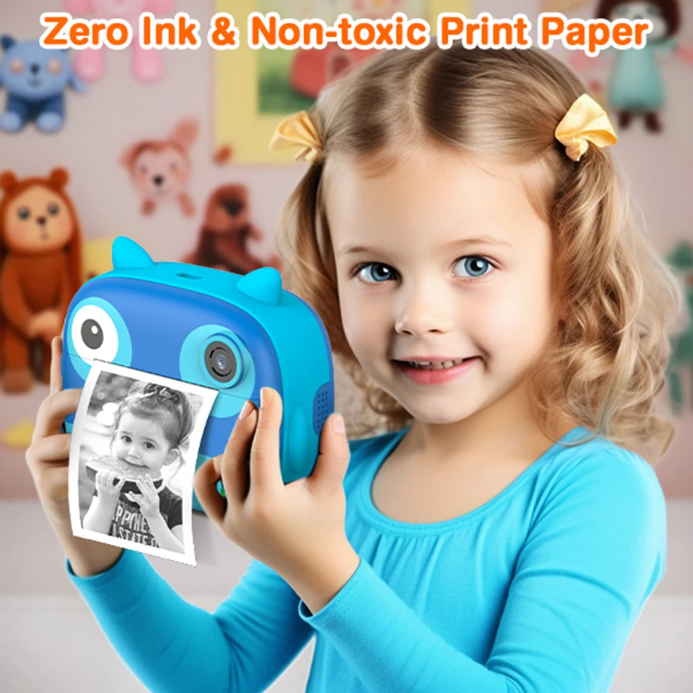Schattige Kinderen Instant Camera 12mp Kinderen