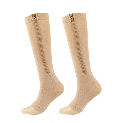 Orthopedische Compressiesokken met Rits