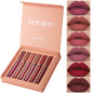 Matte vloeibare lippenstift, 6 kleurenpakket