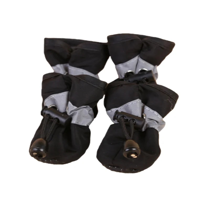 4 stks/set Waterdichte Hond Schoenen Antislip Regenlaarzen Schoeisel voor Kleine Katten Honden Puppy Hond Huisdier laarsjes Huisdier Poot Accessoires