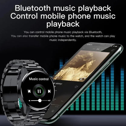Voor Motorola Razr 2023 Razr 40 Ultra Smart Horloge Mannen Outdoor Sport Groot Scherm Ip68 Waterdichte Hartslagmeter Smartwatch