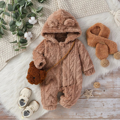 Jumpsuit Voor Pasgeboren Warme Kleding