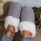 Winter Bont Slippers voor Vrouwen met anti slip