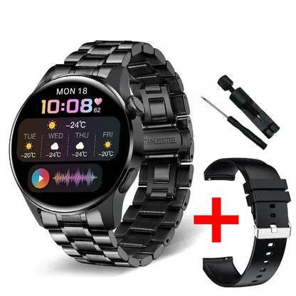 Voor Motorola Razr 2023 Razr 40 Ultra Smart Horloge Mannen Outdoor Sport Groot Scherm Ip68 Waterdichte Hartslagmeter Smartwatch