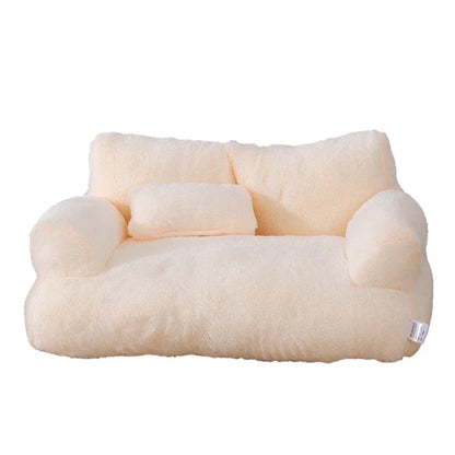 Luxe kattenbed Superzachte warme bank voor kleine honden Afneembaar Wasbaar Antislip