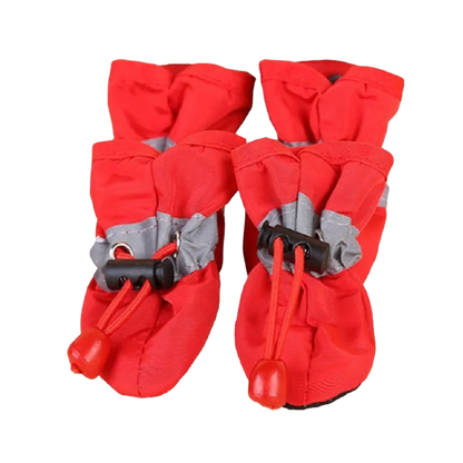 4 stks/set Waterdichte Hond Schoenen Antislip Regenlaarzen Schoeisel voor Kleine Katten Honden Puppy Hond Huisdier laarsjes Huisdier Poot Accessoires