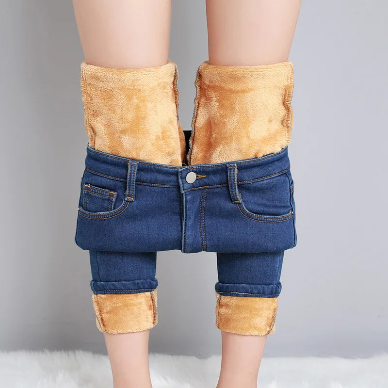 Quinly - warme thermische skinny jeans