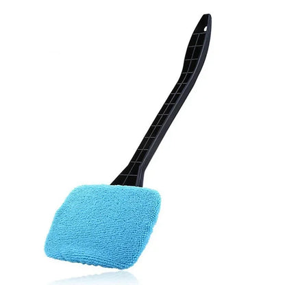 Car Window Cleaner Brush Kit Auto Cleaning Wash Tool with Long Handle Windshield Wiper Microfiber Wiper Cleaner Car Accessories