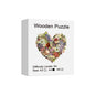 Unieke Liefdespuzzel, Veelkleurige Houten Puzzel Voor Volwassenen-Een Leuk En Uitdagend Spel! Valentijnsdag Cadeau Interieur