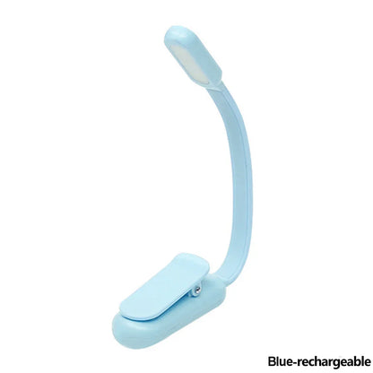 Mini Led Boek Nacht 3 Helderheid Verstelbare Usb Oplaadbare Clip-On Studie Leeslamp Voor Reizen Slaapkamer Slaapzaal Lezen