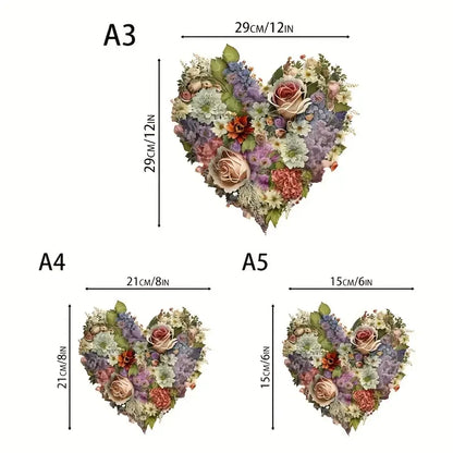 Unieke Liefdespuzzel, Veelkleurige Houten Puzzel Voor Volwassenen-Een Leuk En Uitdagend Spel! Valentijnsdag Cadeau Interieur