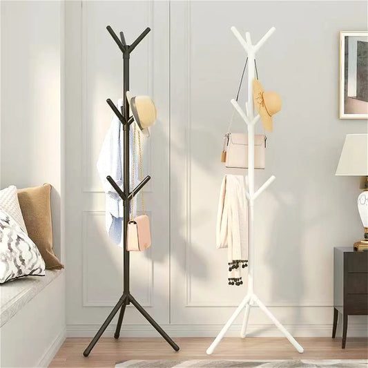 Kleding- en Hoedenrek - Staand Boomtak Design voor Slaapkamer