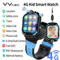 4G Locator Sim-kaart Kid Smart Watch met dubbele camera 1,83 inch Afneembare video-oproep Chat SOS Telefoontje Smartwatch voor kinderen