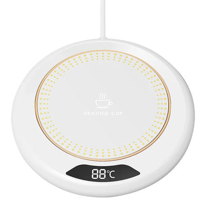 Draagbare bekerwarmer intelligente constante temperatuur drankverwarmer met Smart Touch Switch USB Cup Warmer voor kopjes en glazen met platte bodem