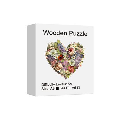 Unieke Liefdespuzzel, Veelkleurige Houten Puzzel Voor Volwassenen-Een Leuk En Uitdagend Spel! Valentijnsdag Cadeau Interieur