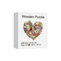 Unieke Liefdespuzzel, Veelkleurige Houten Puzzel Voor Volwassenen-Een Leuk En Uitdagend Spel! Valentijnsdag Cadeau Interieur