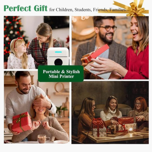Mini mobiele fotoprinter