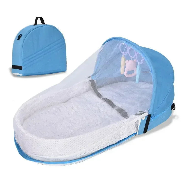 Handige Opvouwbare Anti-Stress Wieg, Middelste Bed, Pasgeboren Baby Isolatie Bionische Reiswieg