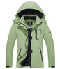 KEFITEVD Dames Winterjas Zware Snowboard Ski Jas Buiten Thermisch Warme Wandeljas Windjack Casual