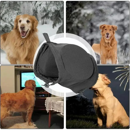 Nieuwe Ruisonderdrukking Hond Kalmerende Oorbeschermer Anti-geluid Multifunctionele Honden Levert Gehoorbescherming Duurzaam Huisdier Oorkap