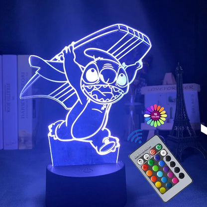 Stitch Bedlampje