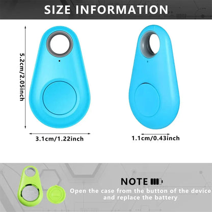 Gps Tracker Mini Fashion Smart Pets Anti Verloren Alarm Draadloze Kindertas Key Finder Locator Herinnering Selfie Sluiterbediening